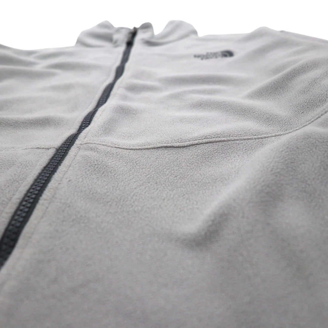 THE NORTH FACE POLARTEC Fleece Jacket L Gray Drawcord A7SP US Standard
