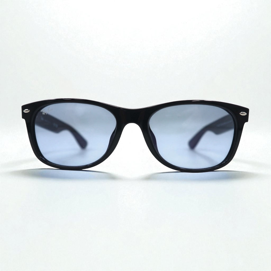 Ray-Ban ニューウェイファーラー NEW WAYFARER ウェリントン サングラス RB2132-F 601/64 55-18 140 1N イタリア製
