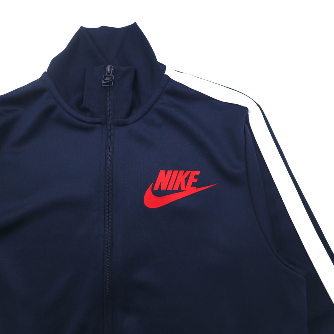 NIKE ダブルジップ トラックジャケット ジャージ M ネイビー サイドライン 649772-451