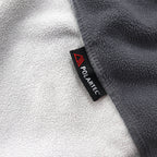 THE NORTH FACE POLARTEC Fleece Jacket L Gray Drawcord A7SP US Standard