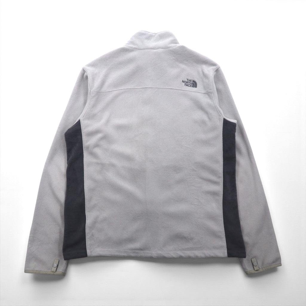 THE NORTH FACE POLARTEC Fleece Jacket L Gray Drawcord A7SP US Standard