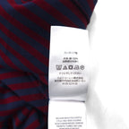 POLO RALPH LAUREN クラシックフィット ボーダー ポロシャツ XL ネイビー ボルドー スモールポニー刺繍