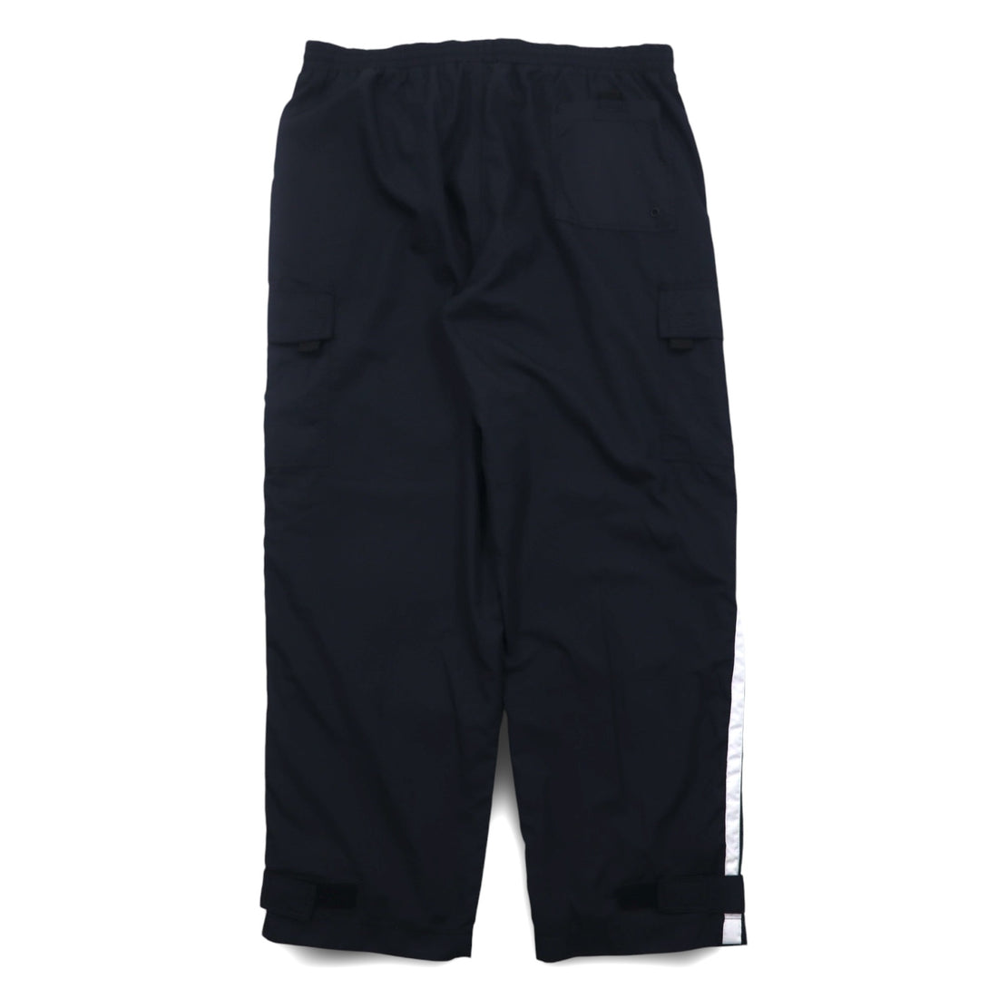Champion 90s Cargo Track Pants Jersey L Black Side Line Pocket 3 Color Tag