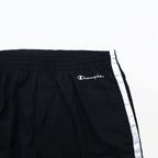 Champion 90s Cargo Track Pants Jersey L Black Side Line Pocket 3 Color Tag
