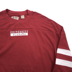 IZOD College Long Sleeve T-Shirt, 3XL, Red, Cotton, ALABAMA UNIVERSITY
