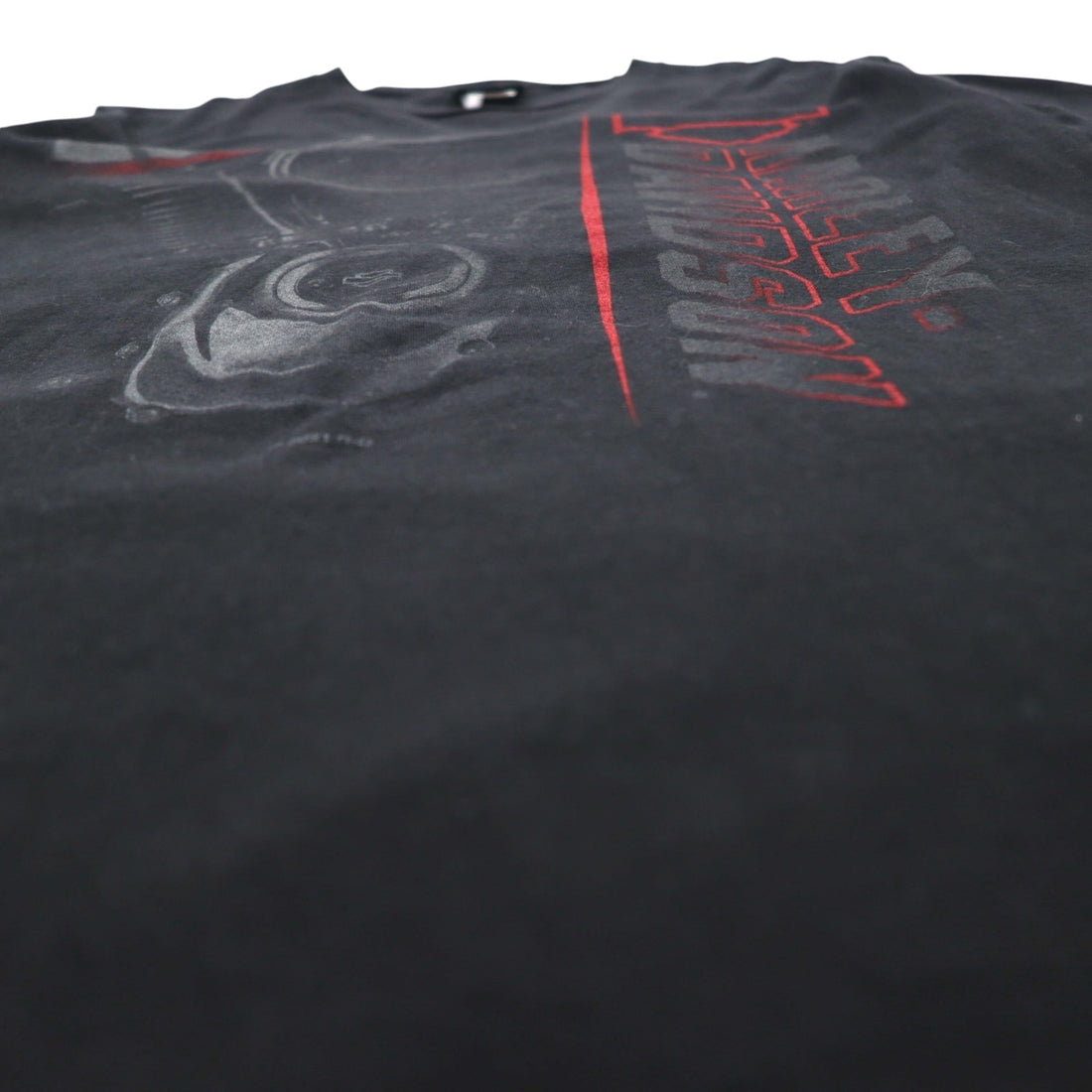 HARLEY DAVIDSON 両面プリント Tシャツ M ブラック コットン MISSISSIPPI