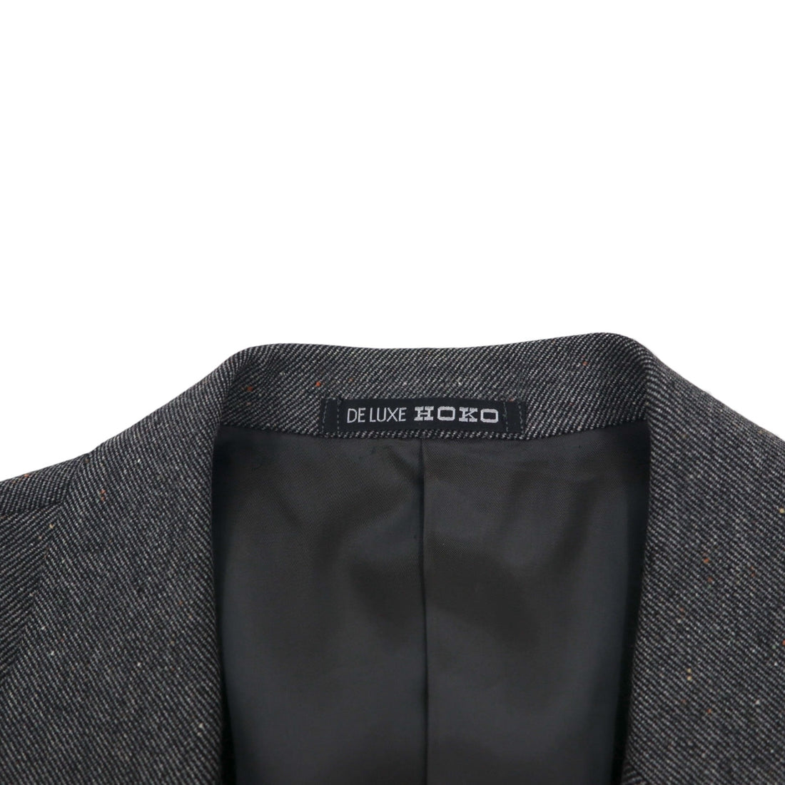 80s Japan Vintage 2-Piece Suit HOKO 80年代 日本製 セットアップ スーツ L グレー ウール
