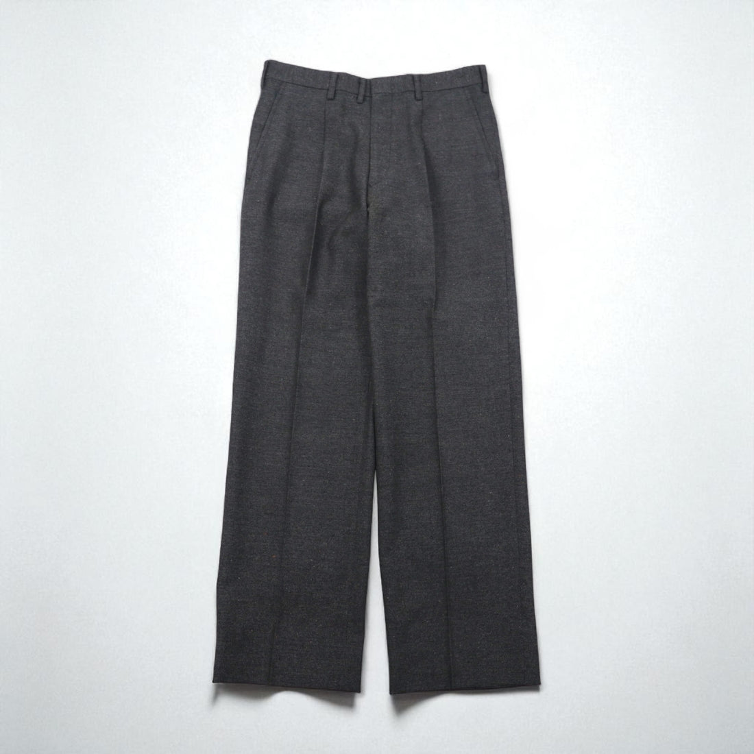 80s Japan Vintage 2-Piece Suit HOKO 80年代 日本製 セットアップ スーツ L グレー ウール