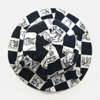 WEIRDO リバーシブル チューリップハット バケットハット ブラック INTIALS HAT WRD-17-SS-605