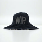 WEIRDO リバーシブル チューリップハット バケットハット ブラック INTIALS HAT WRD-17-SS-605
