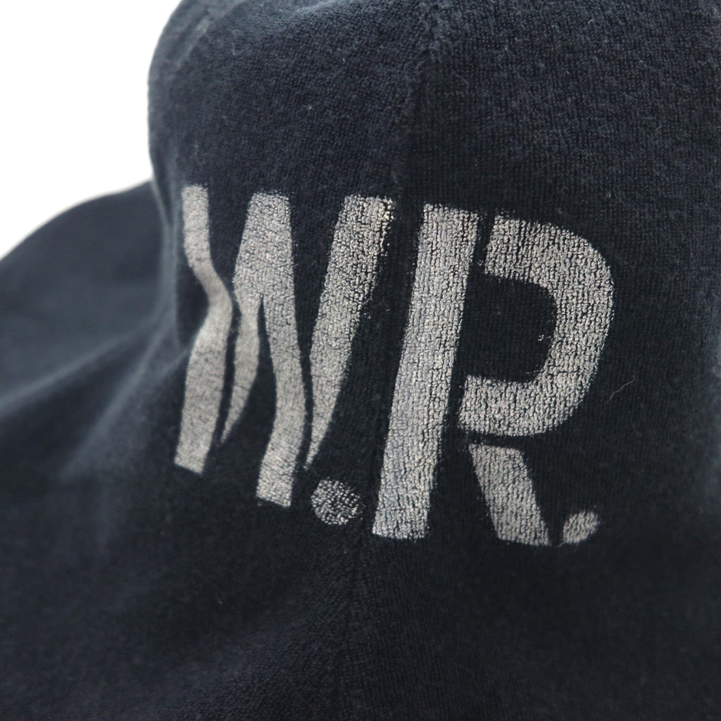 WEIRDO リバーシブル チューリップハット バケットハット ブラック INTIALS HAT WRD-17-SS-605