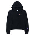 日本然リトテ-古着オンライン-Champion リバースウィーブ プルオーバー パーカー M ブラック コットン 裏起毛 青単タグ 復刻 ホンジュラス製-Champion Reverse Weave Pullover Hoodie M Black Cotton Brushed Lining Single Blue Tag Reprint Honduras Made