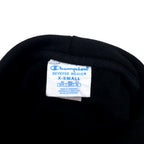 Champion リバースウィーブ プルオーバー パーカー M ブラック コットン 裏起毛 青単タグ 復刻 ホンジュラス製