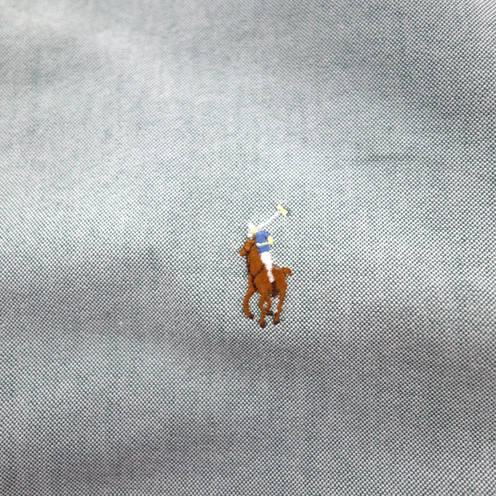 Ralph Lauren 90s Oxford Button-Down Shirt, XL, Green, YARMOUTH Small Pony Embroidery