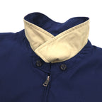 Polo Ralph Lauren Harrington Swing Jacket, Size 2XL, Navy, Check Lining, Small Pony Embroidery, Chin Strap, Oversized