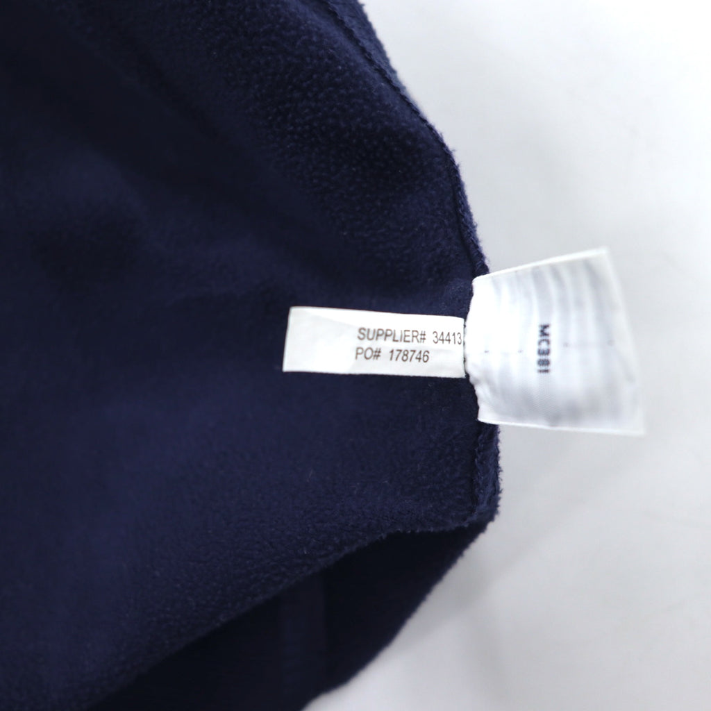 Polo by Ralph Lauren ビッグポニー トラックジャケット ジャージ M ネイビー トリコロール ダブルジップ