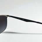 Ray-Ban Square Sunglasses with Polarized Gradient Lenses, Active, RB3569, 9004/8G, 59-17, 145mm, 3N