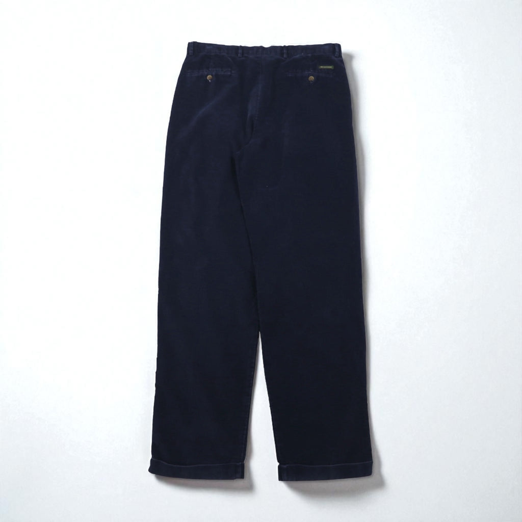 DOCKERS ( Levi's ) 90年代 2タック ワイド コーデュロイパンツ L ネイビー