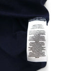 POLO RALPH LAUREN クラシックフィット ストレッチ メッシュ ハーフジップ ポロシャツ L ネイビー コットン スモールポニー刺繍