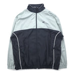 Reebok 00s Track Jacket Jersey XL Grey Mesh Liner One Point Logo