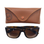 Ray-Ban Justin Sunglasses Wellington Brown Tortoiseshell JUSTIN RB4165F