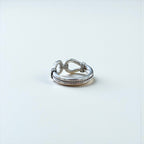 STEVE ARVISO Navajo Indian Jewelry Ring, Size 24, Silver 925, Horse Whisperer, Tack