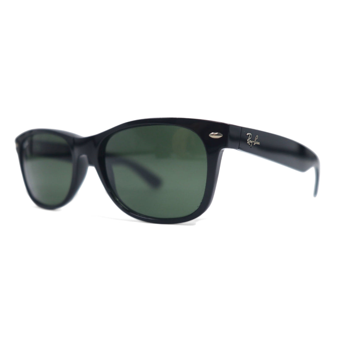 Ray-Ban Made in Italy New Wayfarer Sunglasses Wellington Black 901L 55◻︎18 145 3N NEW WAYFARER RB2132
