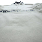 NAUTICA 90s Half Zip Fleece Jacket M White Jeans Company