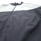 Reebok 00s Track Jacket Jersey XL Grey Mesh Liner One Point Logo