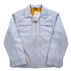 NIKE 00s ​​Work Jacket Zip-up Jacket L Blue Cotton Unused