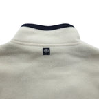 NAUTICA 90s Half Zip Fleece Jacket M White Jeans Company