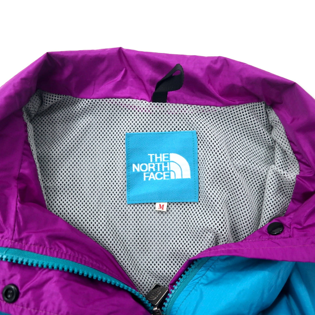 THE NORTH FACE Nylon Jacket M Blue Water Repellent Mesh Liner Moisture Breathable NPW-2246 Made in Japan