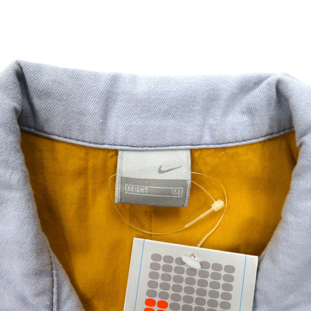NIKE 00s ​​Work Jacket Zip-up Jacket L Blue Cotton Unused