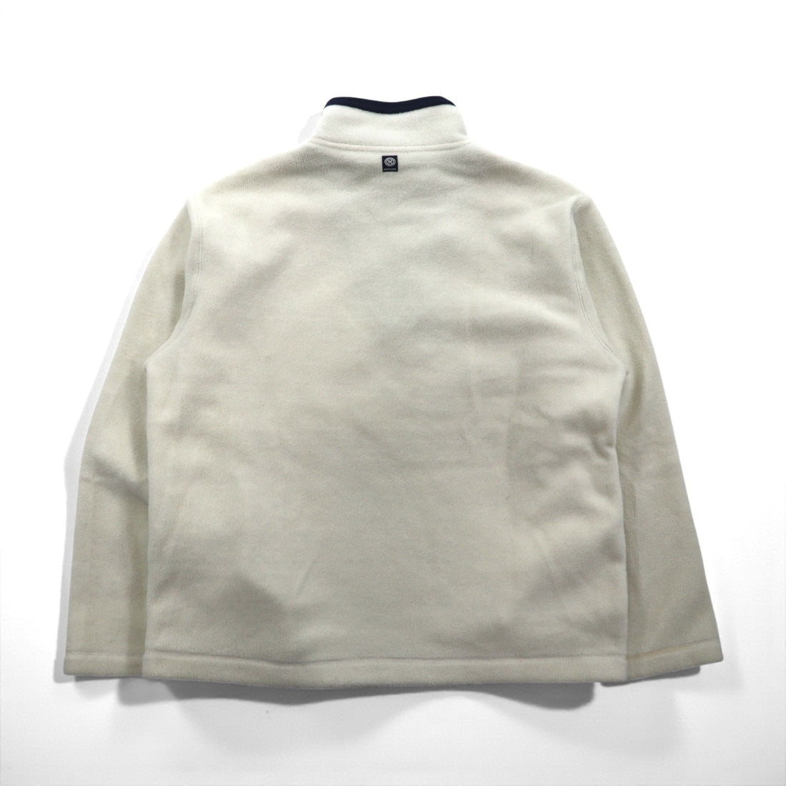 NAUTICA 90s Half Zip Fleece Jacket M White Jeans Company
