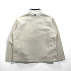 NAUTICA 90s Half Zip Fleece Jacket M White Jeans Company
