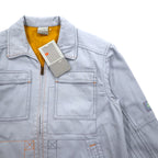 NIKE 00s ​​Work Jacket Zip-up Jacket L Blue Cotton Unused