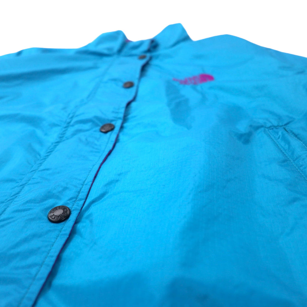 THE NORTH FACE Nylon Jacket M Blue Water Repellent Mesh Liner Moisture Breathable NPW-2246 Made in Japan