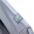 NIKE 00s ​​Work Jacket Zip-up Jacket L Blue Cotton Unused