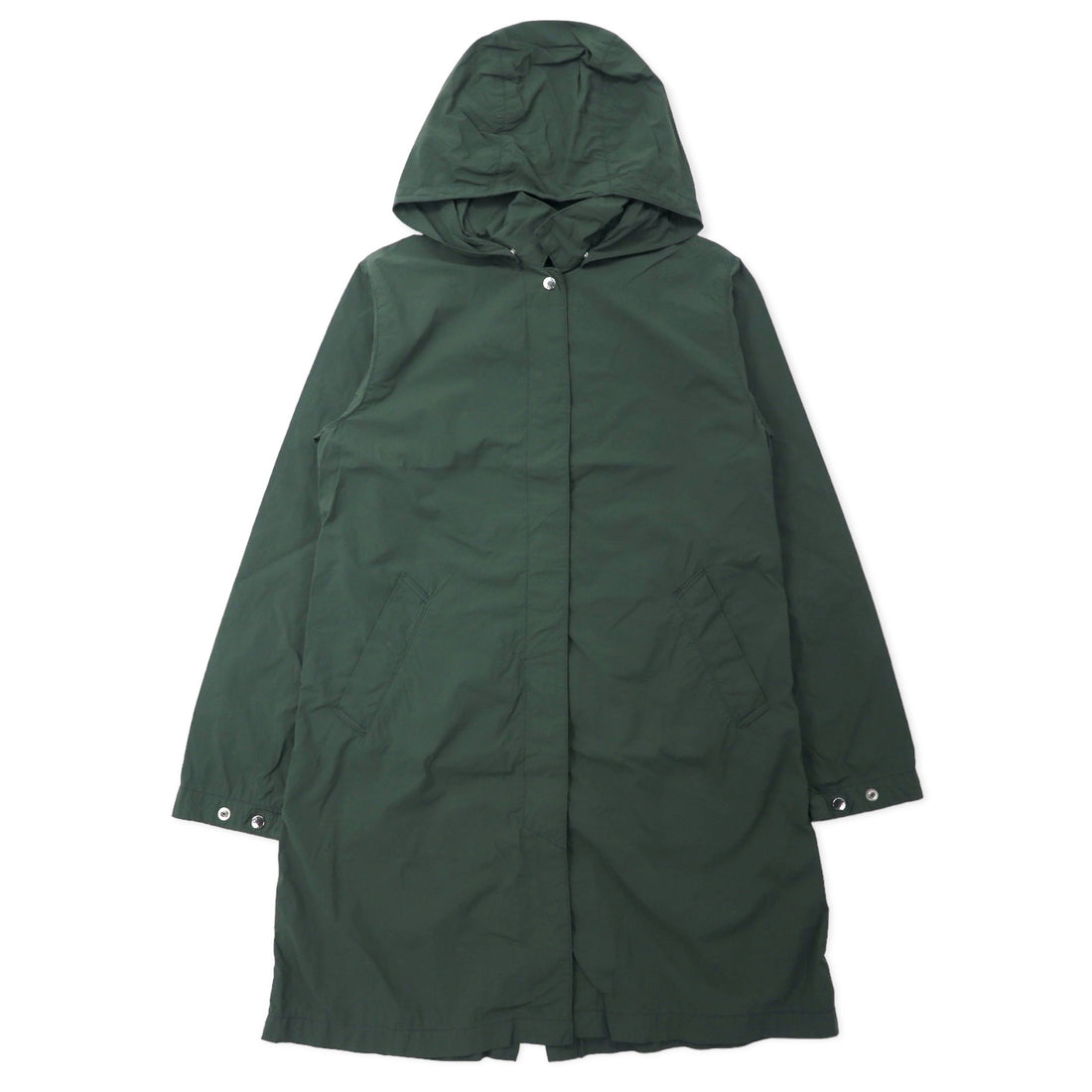 日本然リトテ-古着オンライン-THE NORTH FACE ジャーニーズコート ステンカラーコート M カーキ ナイロン スナップボタン フード着脱式 JOURNEYS TECH COAT NPW21767-THE NORTH FACE COAT COAT M KHAKI Nylon Snap button Hoodie Detachable Journeys Tech COAT NPW21767