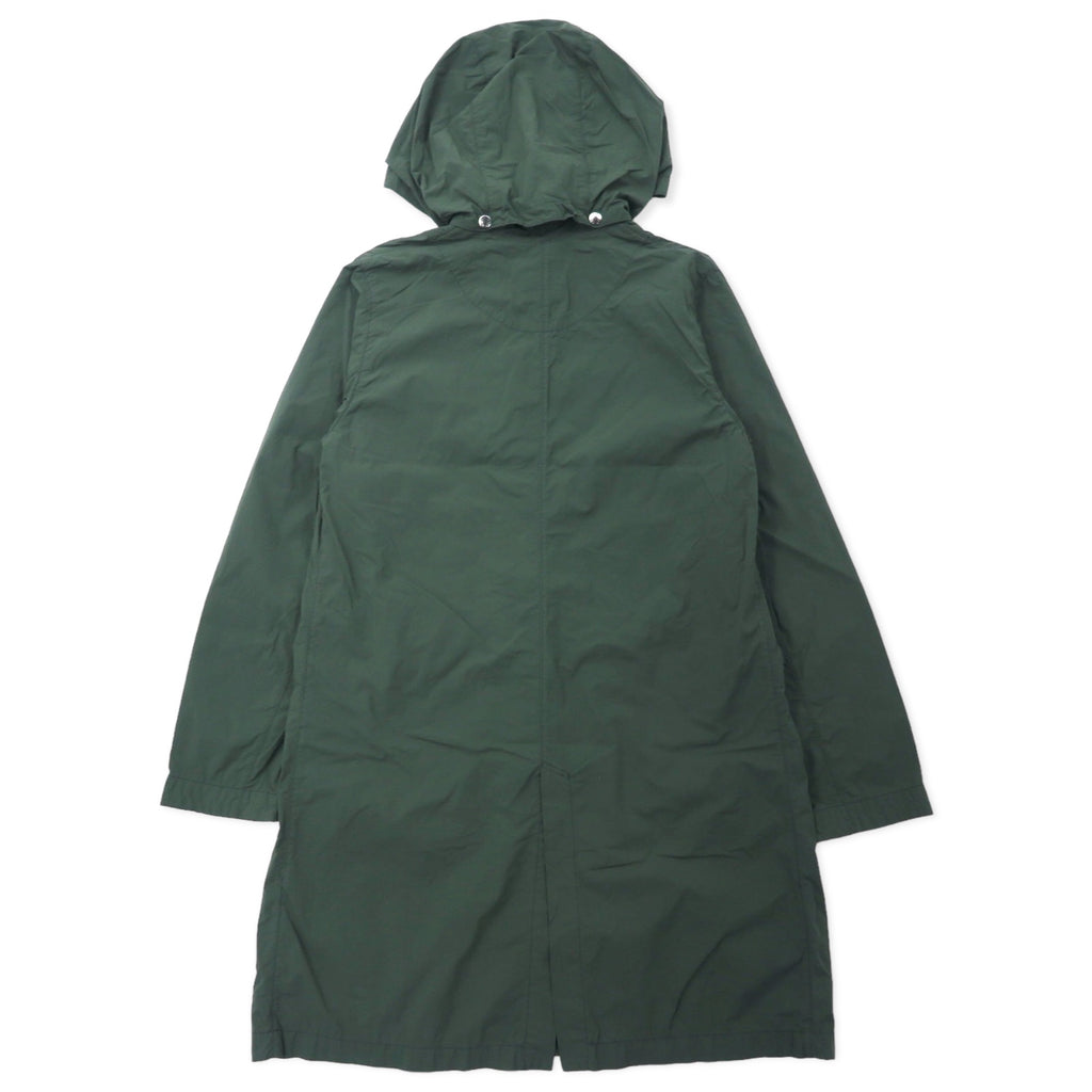 THE NORTH FACE Journeys Coat Stainless Steel Collar Coat M Khaki Nylon Snap Button Hood Detachable JOURNEYS TECH COAT NPW21767
