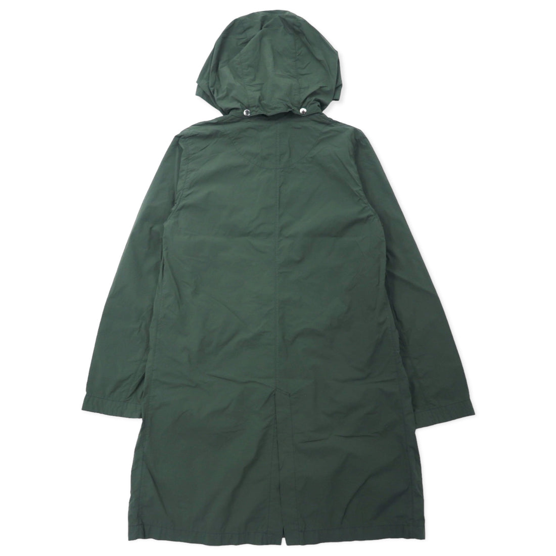 THE NORTH FACE Journeys Coat Stainless Steel Collar Coat M Khaki Nylon Snap Button Hood Detachable JOURNEYS TECH COAT NPW21767