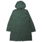 THE NORTH FACE Journeys Coat Stainless Steel Collar Coat M Khaki Nylon Snap Button Hood Detachable JOURNEYS TECH COAT NPW21767