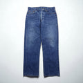 Levi's 90s USA Made 501 Denim Jeans, Size L, Indigo, 501-0658, Button Fly