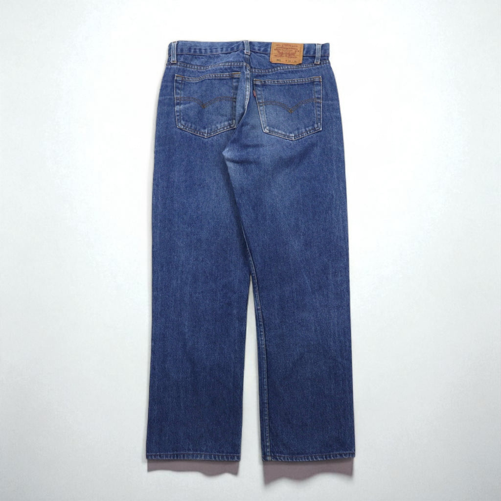 Levi's 90s USA Made 501 Denim Jeans, Size L, Indigo, 501-0658, Button Fly