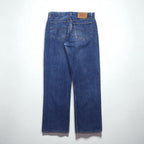 Levi's 90s USA Made 501 Denim Jeans, Size L, Indigo, 501-0658, Button Fly