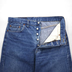Levi's 90s USA Made 501 Denim Jeans, Size L, Indigo, 501-0658, Button Fly