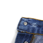 Levi's 90s USA Made 501 Denim Jeans, Size L, Indigo, 501-0658, Button Fly