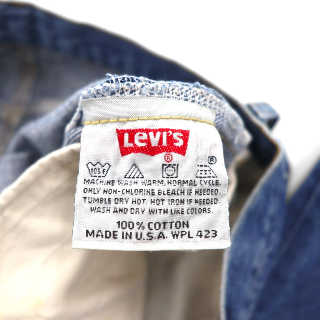 Levi's 90s USA Made 501 Denim Jeans, Size L, Indigo, 501-0658, Button Fly