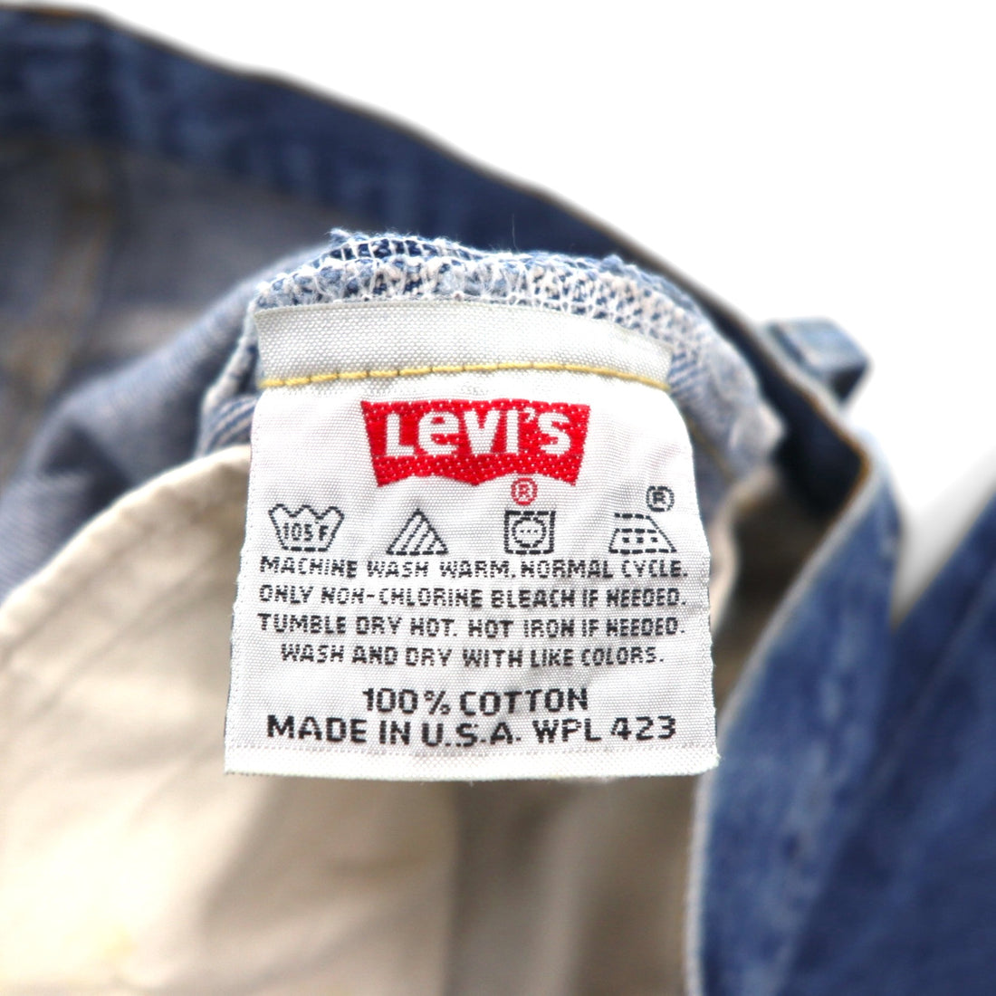 Levi's 90s USA Made 501 Denim Jeans, Size L, Indigo, 501-0658, Button Fly