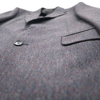 80s Japan Vintage 2-piece Suit Miyukilan 80年代 日本製 セットアップ スーツ M ネイビー ウール